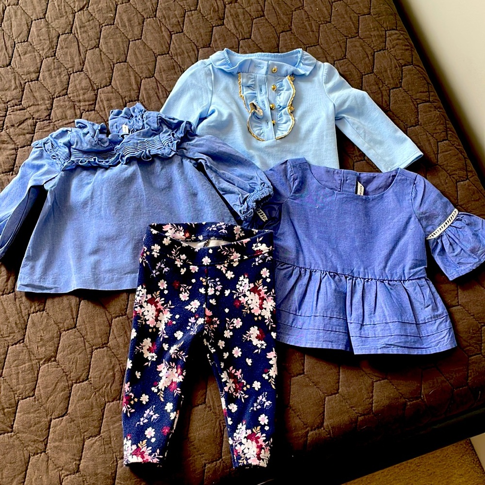 Baby girl Janie & Jack outfits, 3-6m